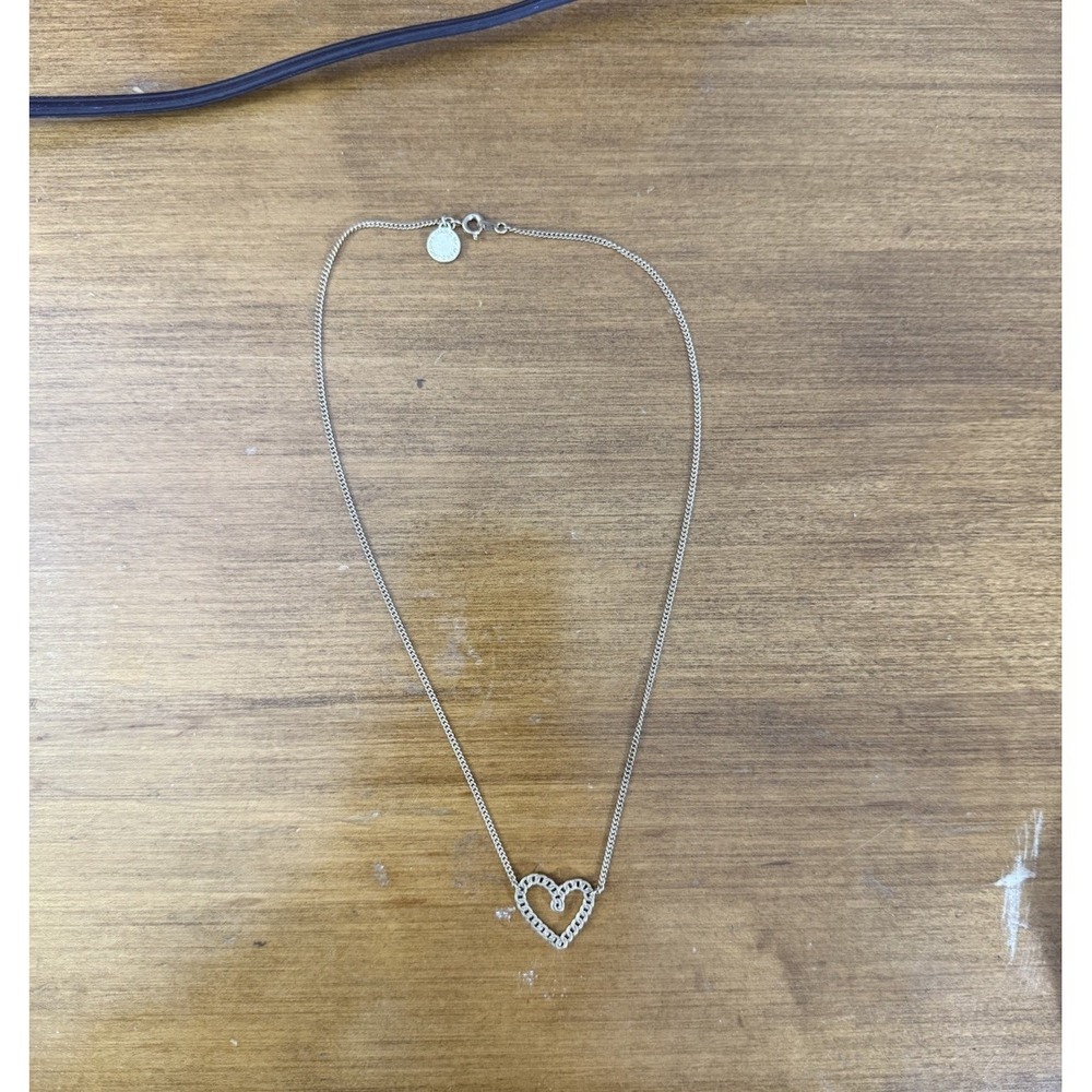 Marc Jacob's Sterling silver heart necklace